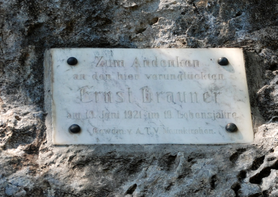 Gedenktafel "Ernst Brauner"