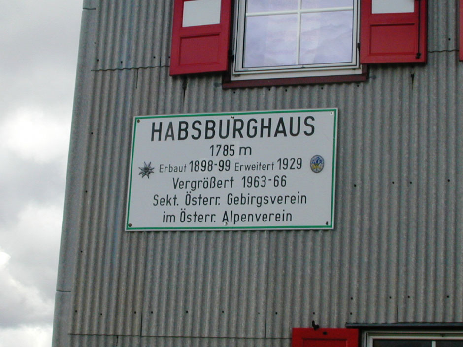 Tafel Habsburghaus