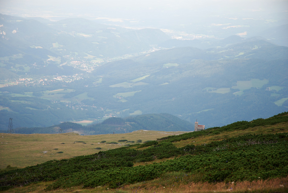 Heukuppe, Richtung Raxkircherl