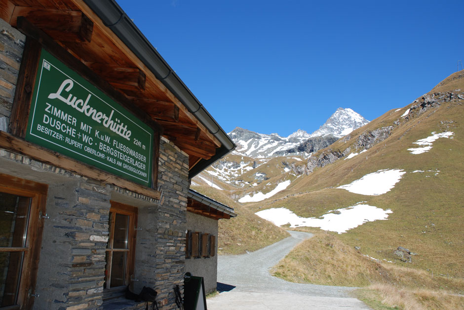 Lucknerhütte, Weg zur Stüdlhütte