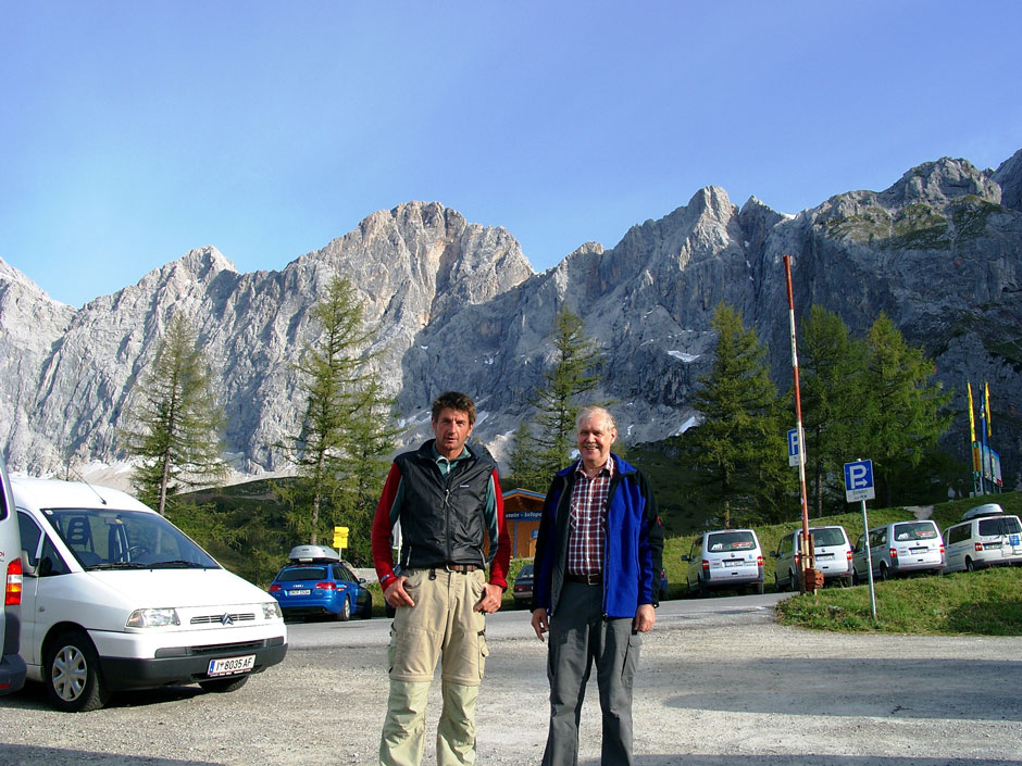 Gerhard und Albert, Parkplatz