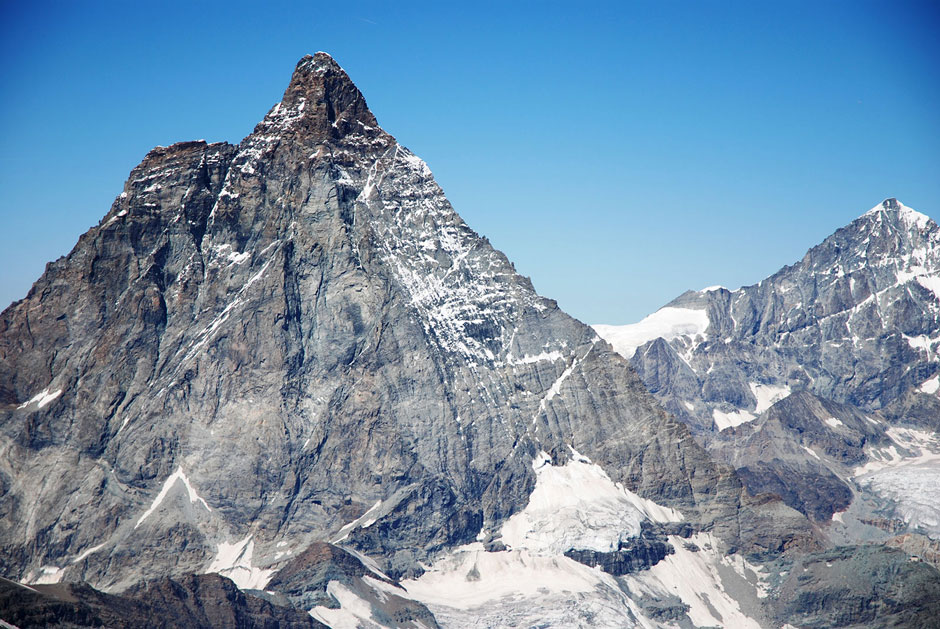 Matterhorn von Kleinmatterhorn 