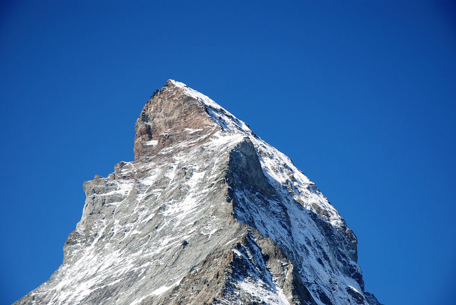 Matterhorn, obere Hälfte