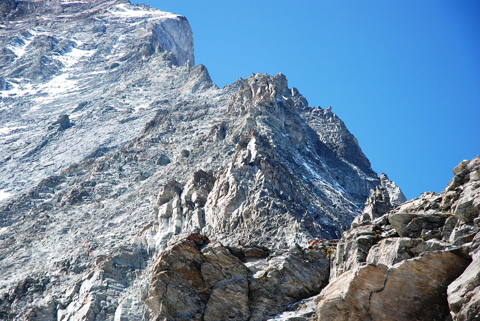 Matterhorn, untere Hälfte