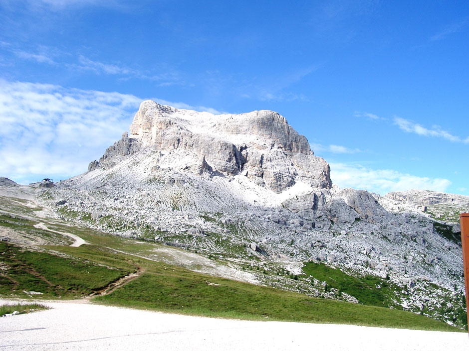 Coston d'Averau, Nuvolaugruppe, 2200 m, Klettersteig C