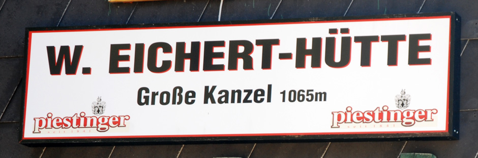 Tafel Wilhelm-Eicherthütte