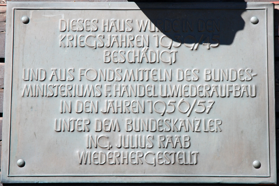 Gedenktafel bei der Wilhelm-Eicherthütte
