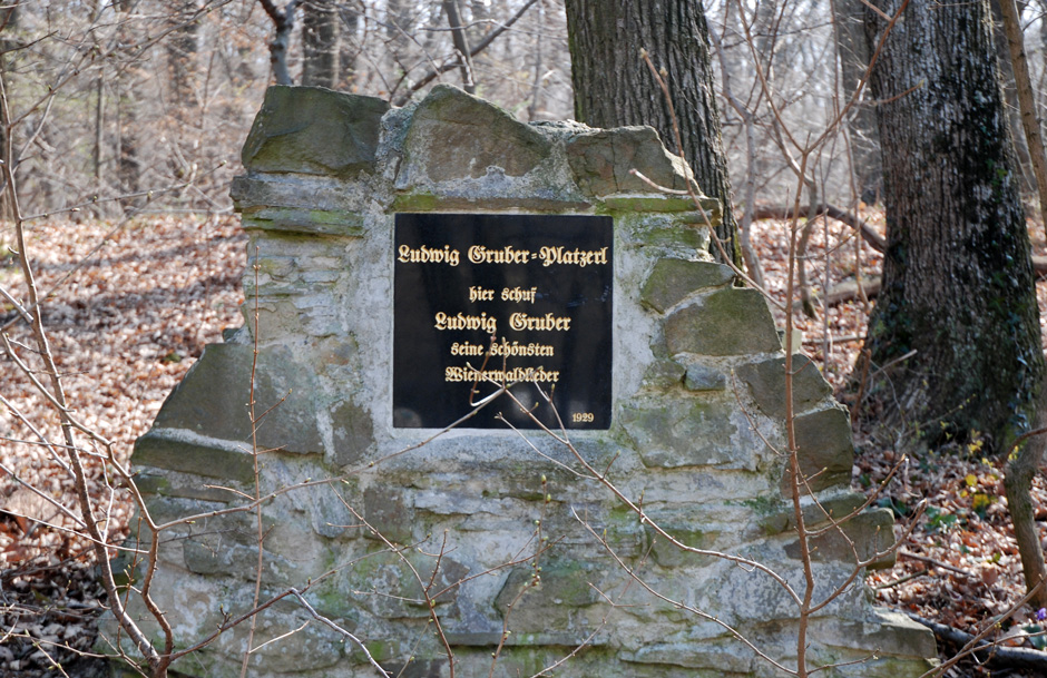 Denkmal Ludwig Gruber-Platzerl