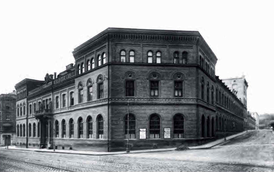 Archivbild: Technologische Gewerbemuseum; Ecke Währingerstraße und Prechtlgasse