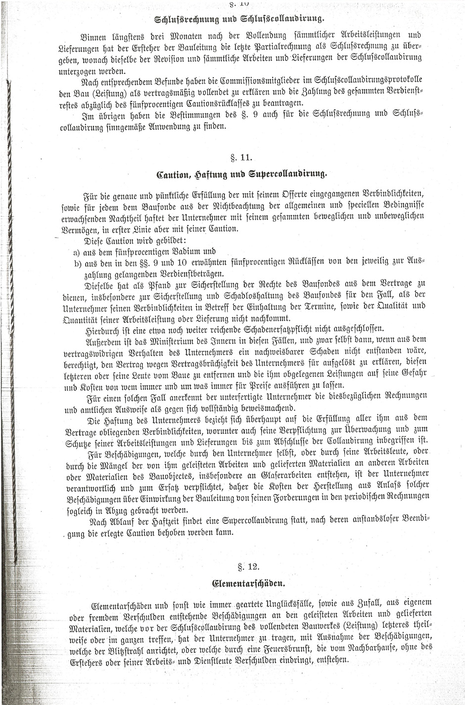 Lieferung von Dachkonstruktionen für das Haus-Hof-Staatsarchiv, Blatt 12