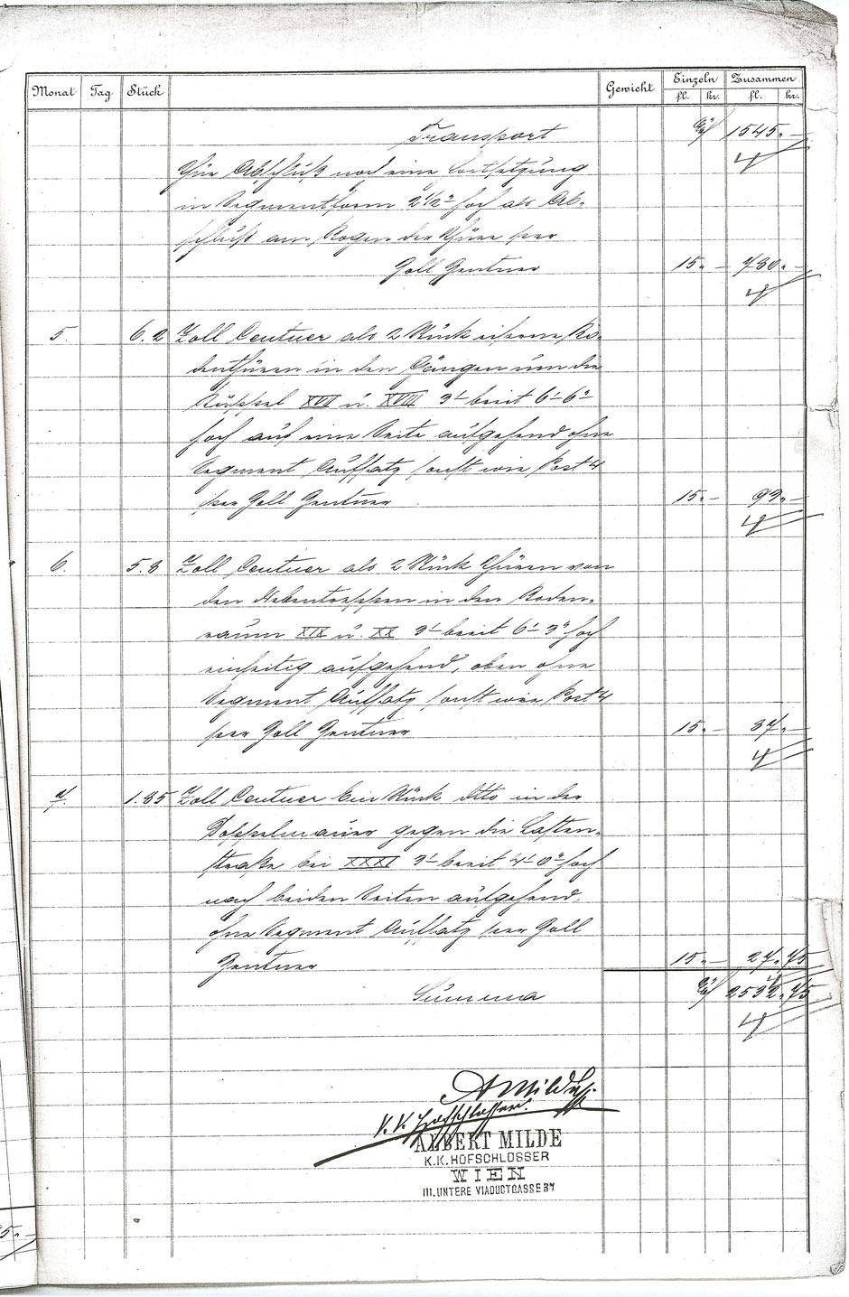 ÖStA: AT-OeStA/AVA Inneres MdI STEF A Hofbauk. 15.47 Zl. 4412 vom 19.07.1879; Blatt 14