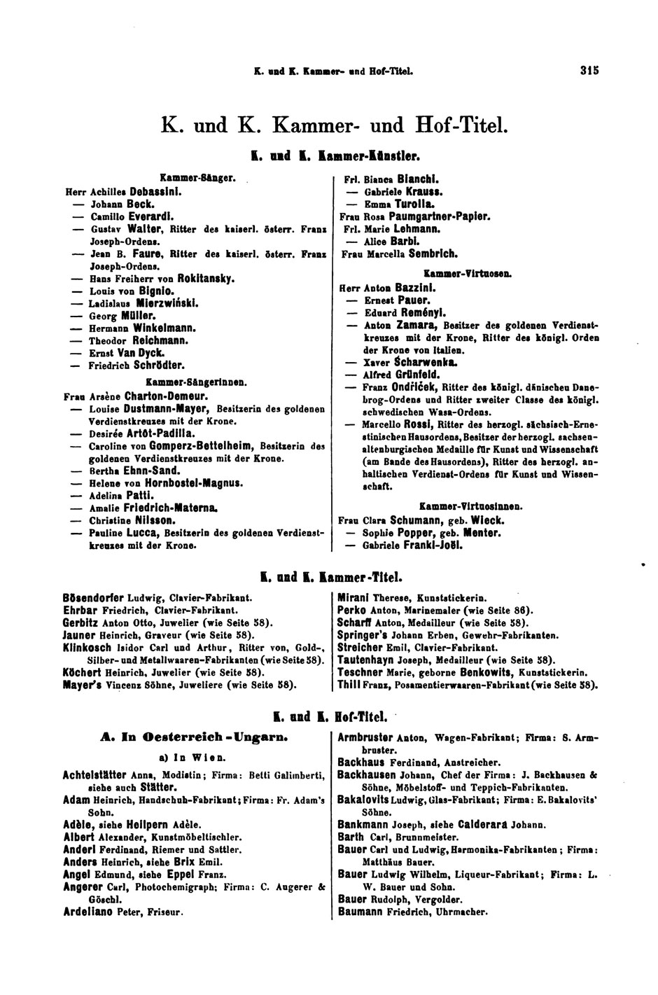 Almanach für das Jahr 1894; Seite 315