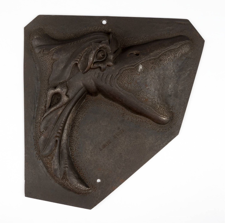 MAK Archivbild 25: Beschlag, Eisen geschwärzt, HxB 18,5x24 cm, 1867 bis 1900