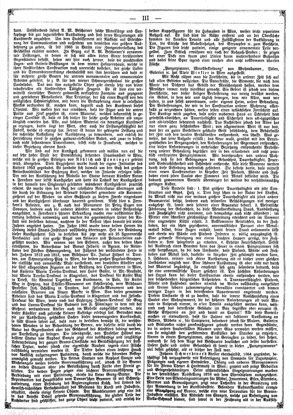 Archivbild 3: Beilage zur: "Österreichischen Gartenlaube" vom 19.9.1878